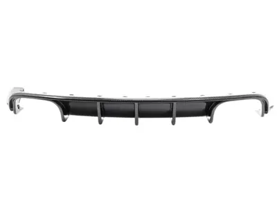 Rear bumper diffuser carbon fibre by Rennline. Porsche 991.2 - 99150581102OK1 - E377